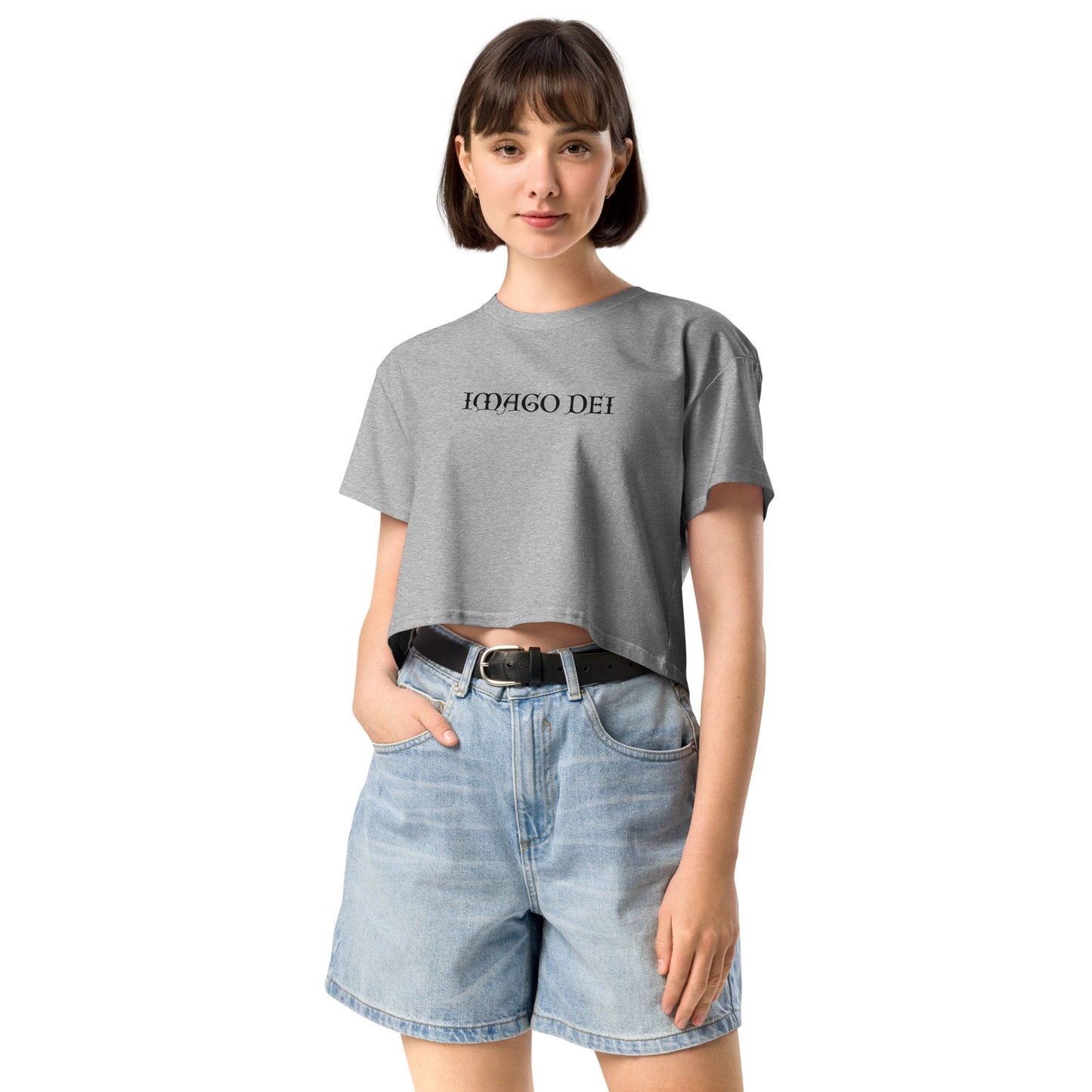 Imago Dei Women's Crop Top