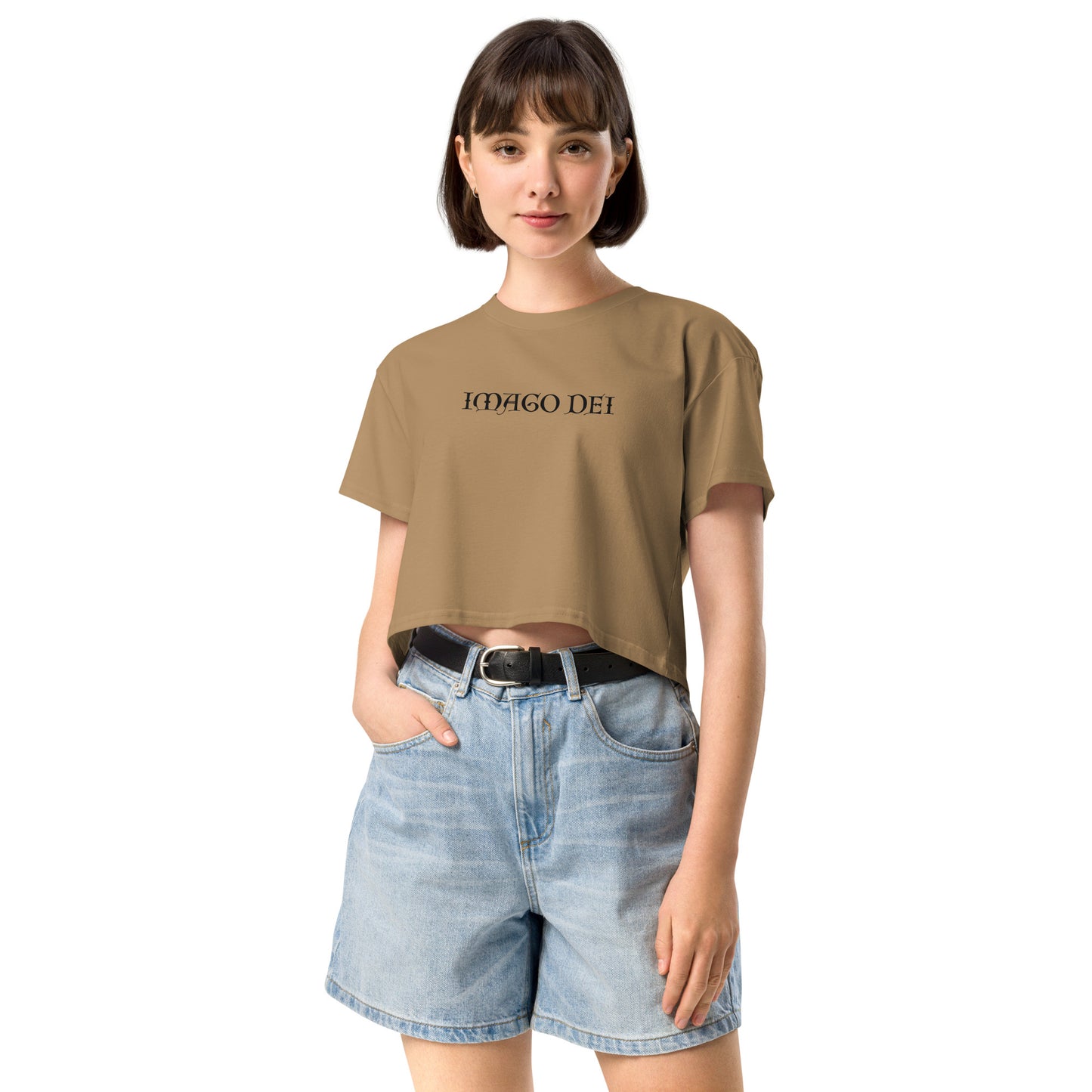 Imago Dei Women's Crop Top