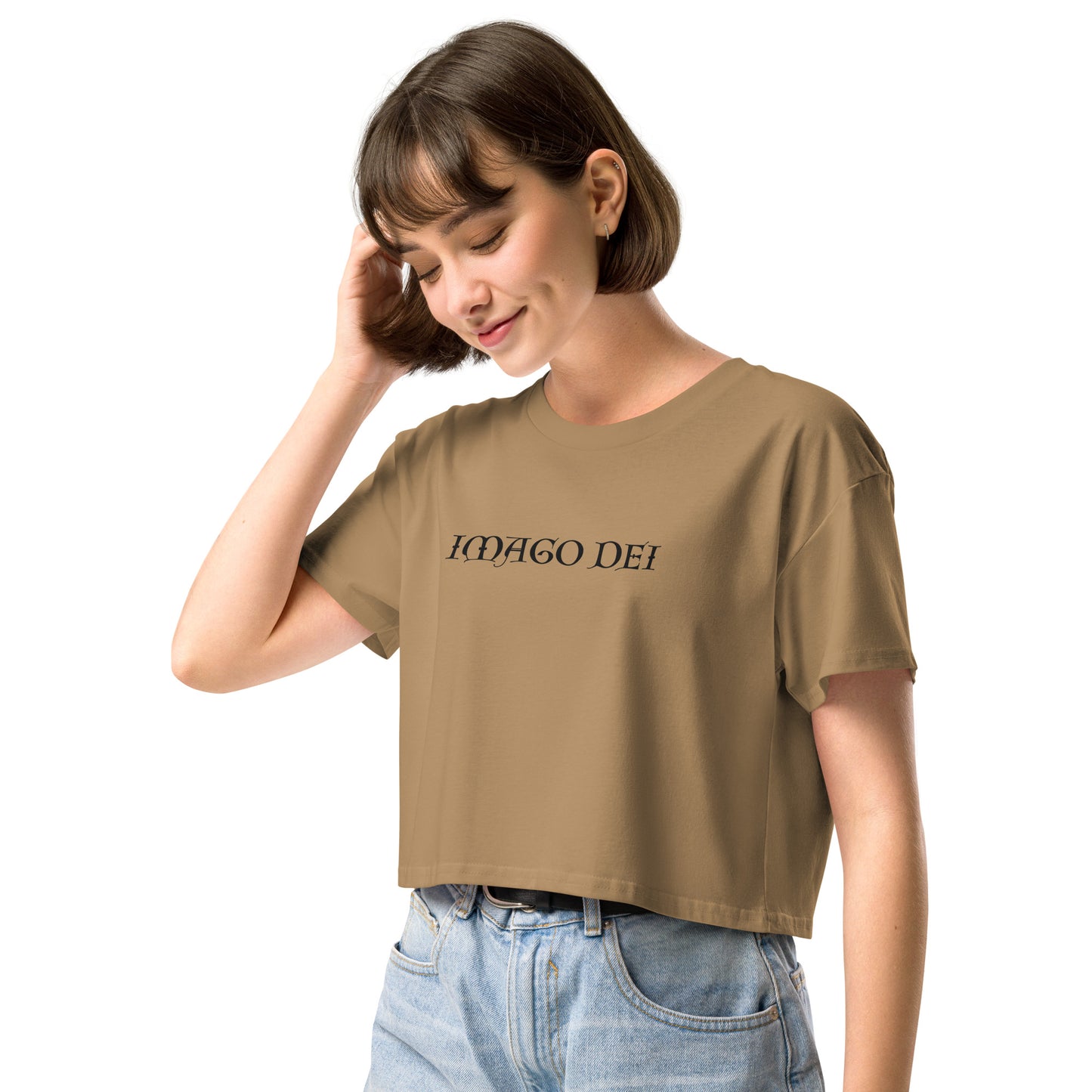 Imago Dei Women's Crop Top