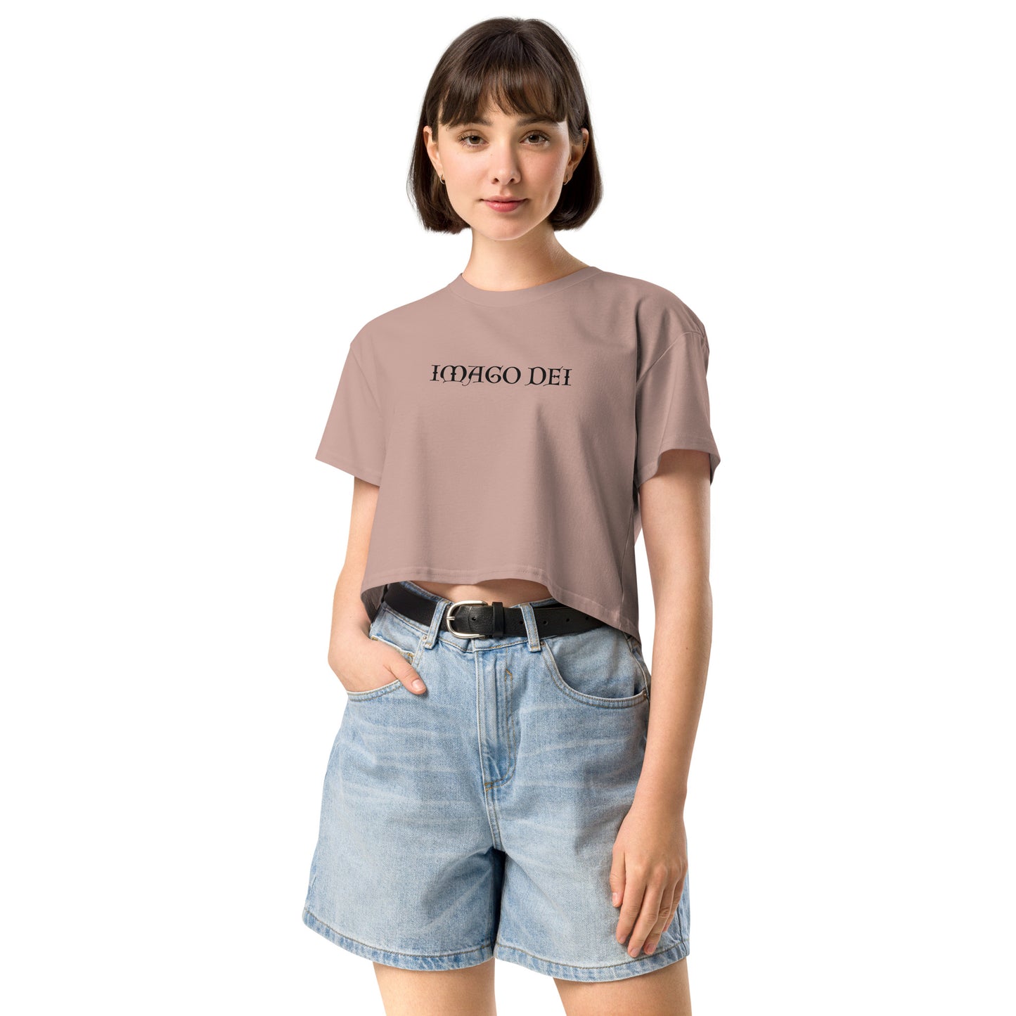 Imago Dei Women's Crop Top