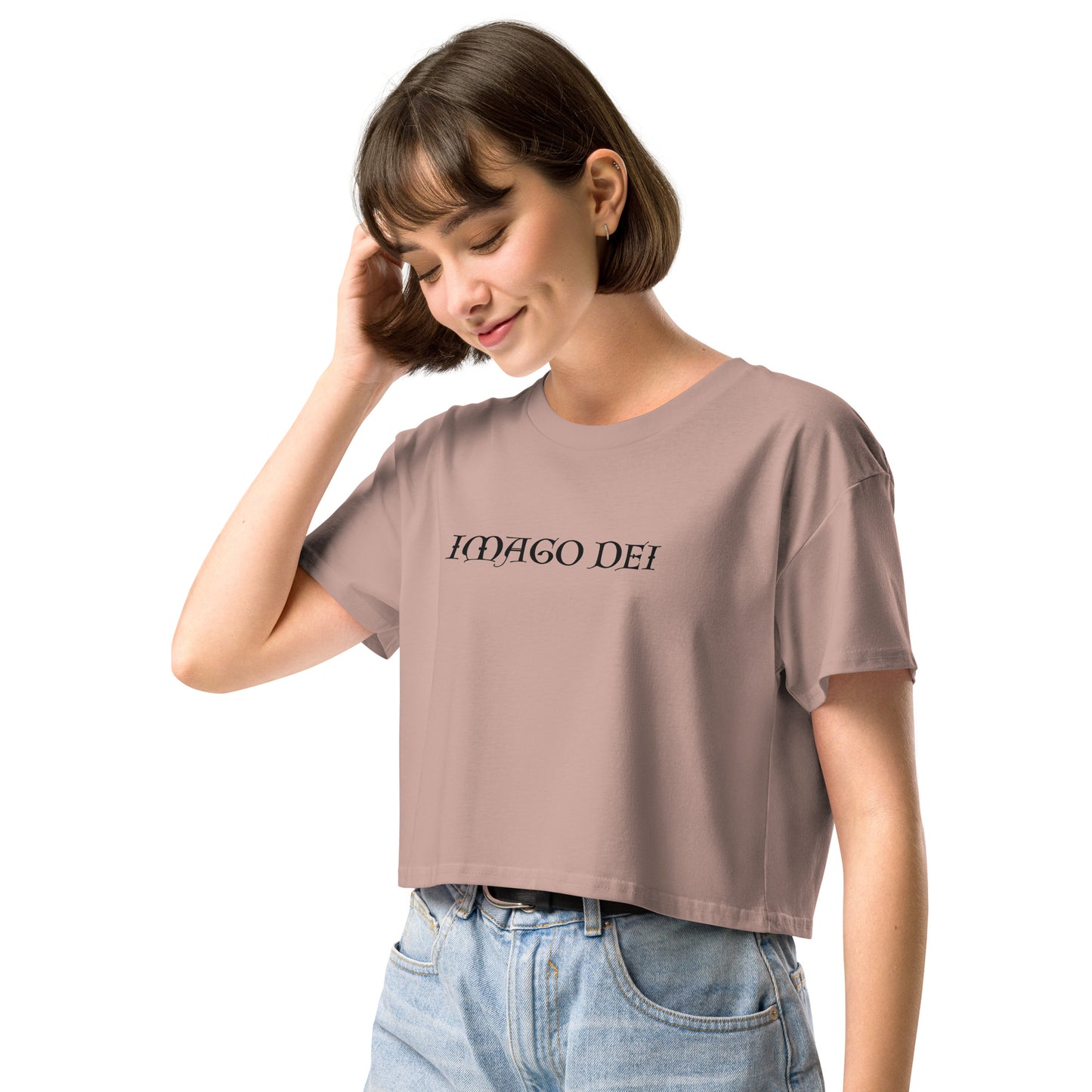 Imago Dei Women's Crop Top